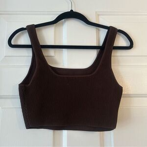 Aritzia, Babaton contour, Ribbed Crop Top